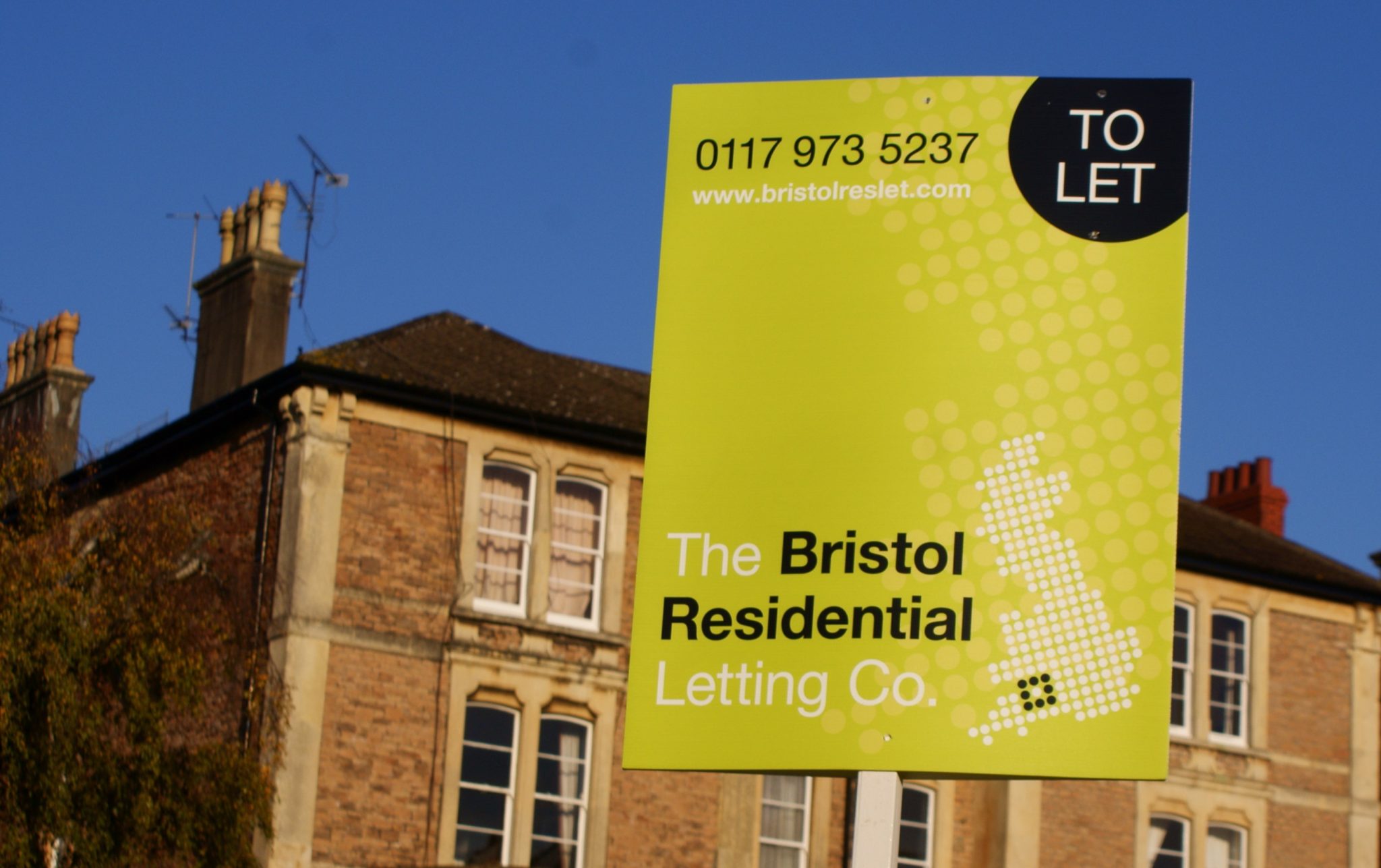 Bristol Residential To Let board